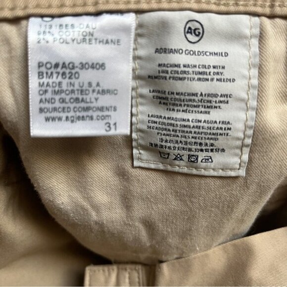 AG Adriano Goldschmied The Matchbox Slim Straight Leg Sz 31 - Picture 9 of 13